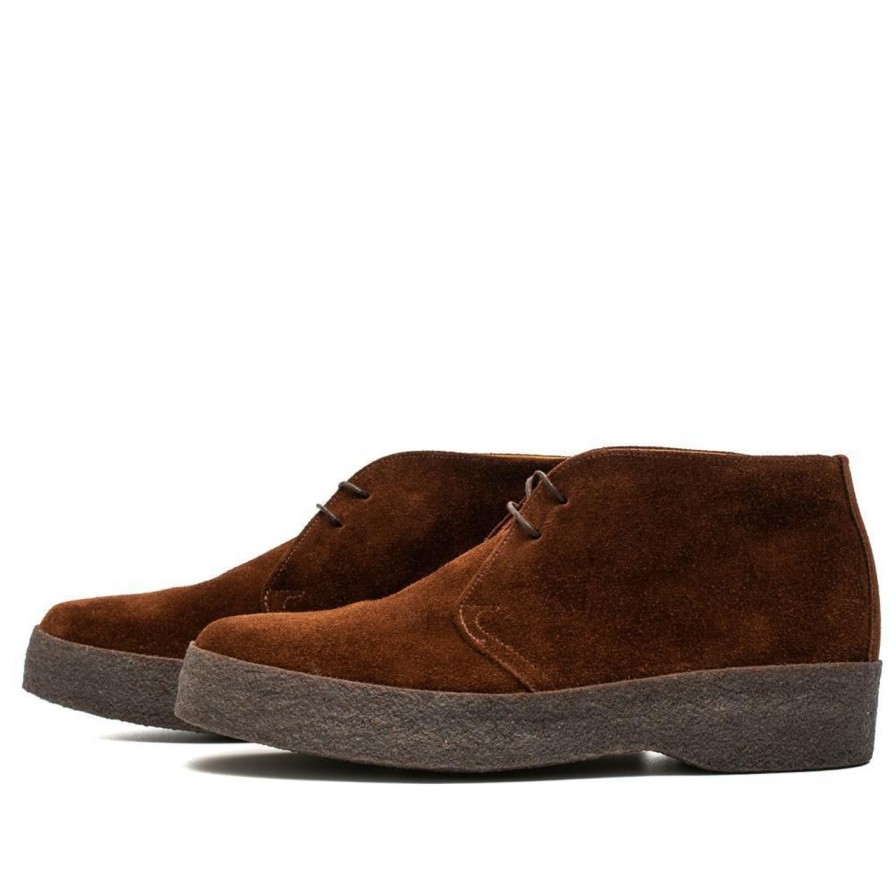 Clothing Sanders Sanders | Sanders Japan Sam Chukka Polo Snuff Suede