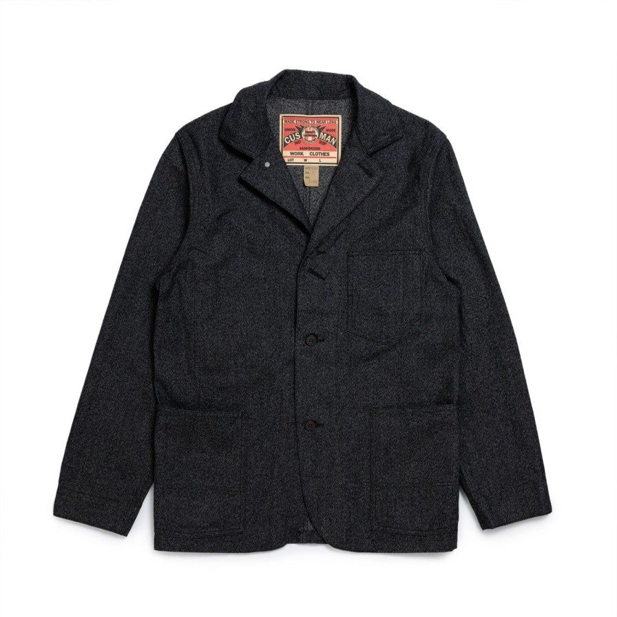 Clothing Cushman Jacket | Cushman Lot. 21895 Black Chambray Coverall