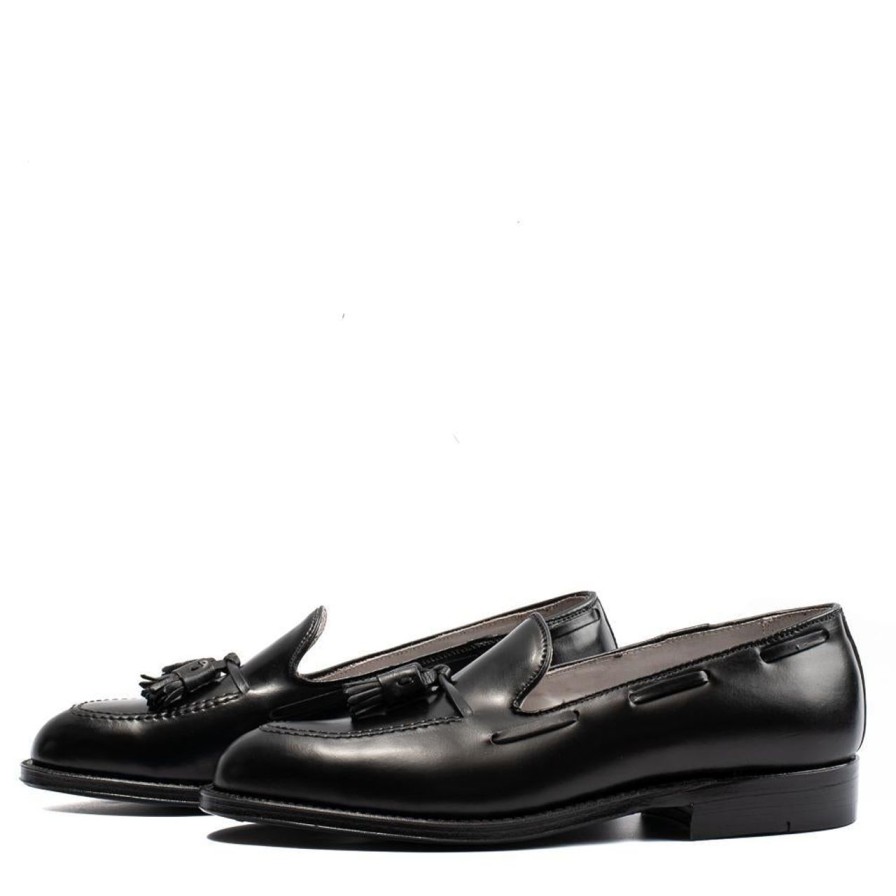 Clothing Alden Alden | Alden Black Shell Cordovan Tassel Moccasin Loafer 664