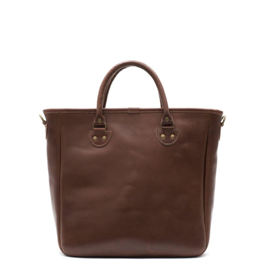 Accessories Sturdy Sturdy | Sturdy All Leather Tote Bag Sl-1020 Dark Brown