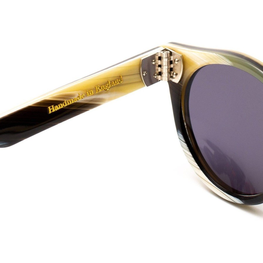 Accessories Bold London Eyewear Bold London Eyewear | Bold Brushfield Sunglasses Horn Yellow