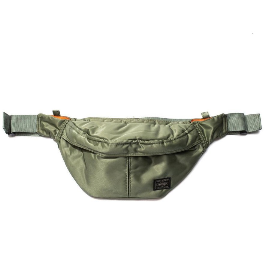 Accessories Porter Yoshida & Co Porter Yoshida & Co | Porter Yoshida & Co Tanker Series Small Waist Bag Sage Green