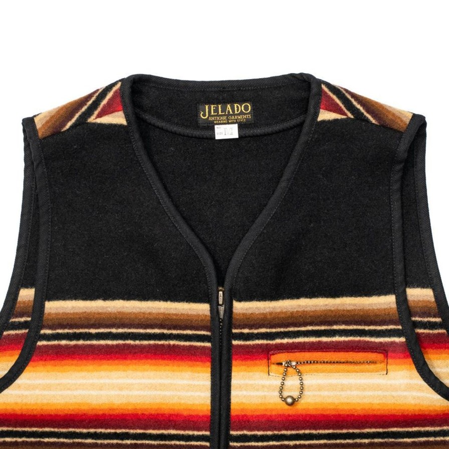 Clothing Jelado Jackets And Coats | Jelado Pueblo Vest Black