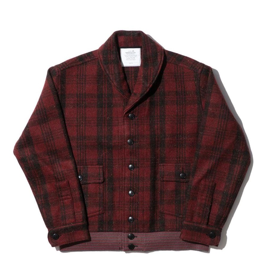 Clothing Warehouse & Co Jackets And Coats | Warehouse & Co Lot. 2217 C.C.C. Jacket Buffalo Check Red