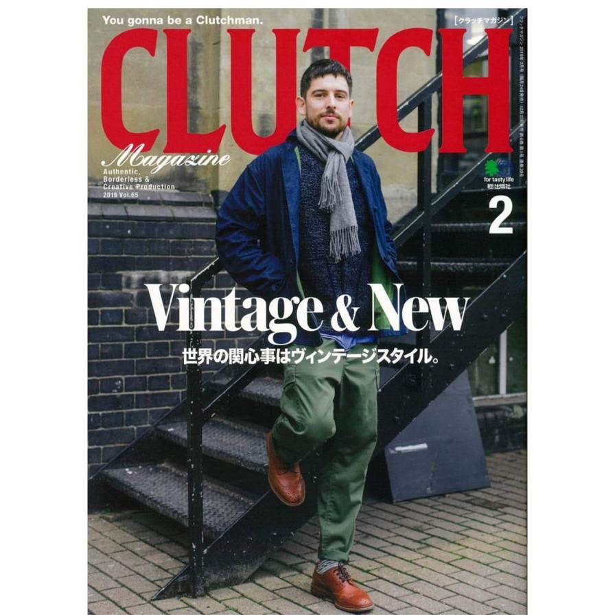 Publications Clutch Magazine / Men's File | Clutch Magazine Vol.65 / Men'S File 19 "Vintage & New / Old Crow Style"