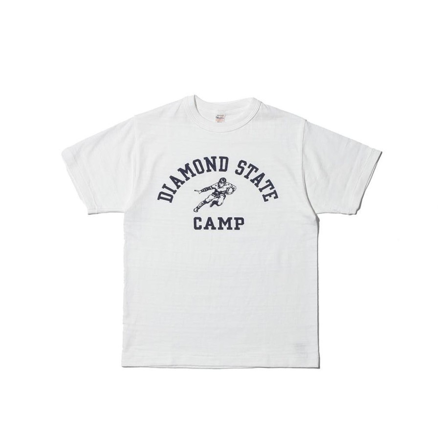 Clothing Warehouse & Co T-Shirts & Undershirts | Warehouse & Co Lot. 4601 'Diamond State' T-Shirt White