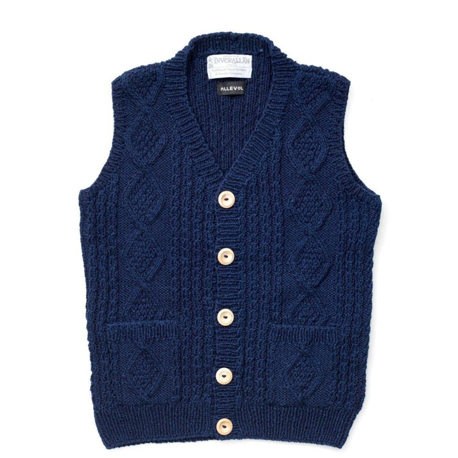 Clothing Allevol X Inverallan Vests | Allevol X Inverallan 9H Vest Indigo