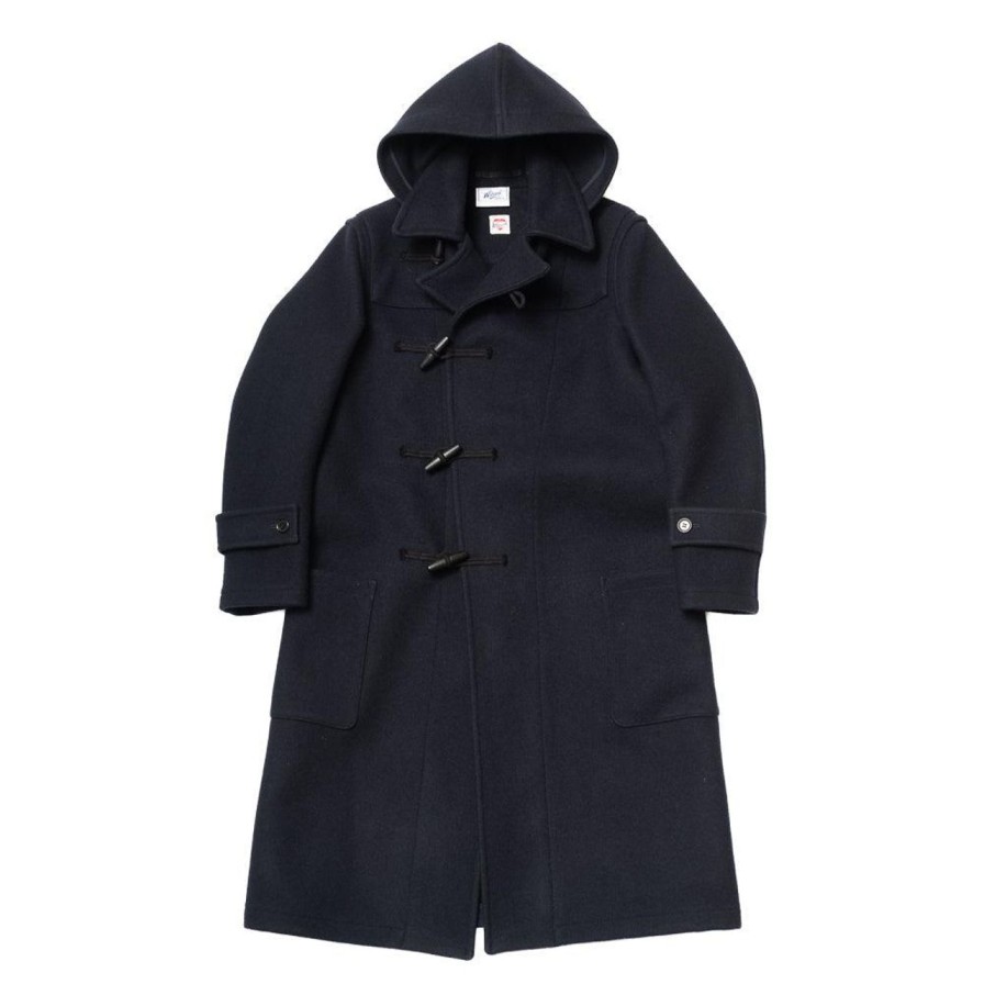 Clothing Allevol Jackets And Coats | Allevol 'Pat' Duffle Coat Navy