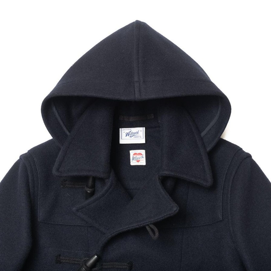 Clothing Allevol Jackets And Coats | Allevol 'Pat' Duffle Coat Navy