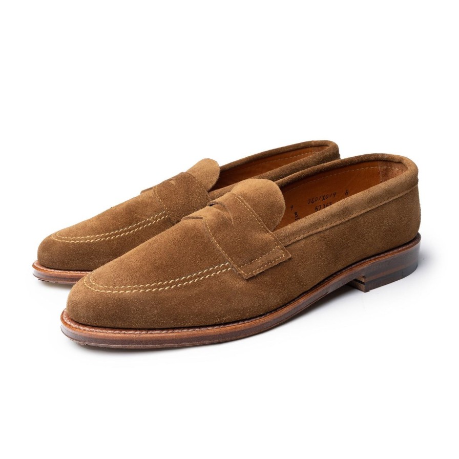 Clothing Alden Alden | Alden Unlined Penny Loafer Snuff Suede 5735F