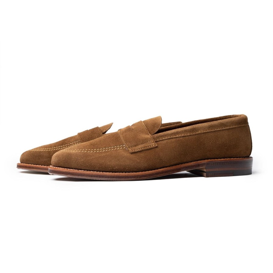 Clothing Alden Alden | Alden Unlined Penny Loafer Snuff Suede 5735F