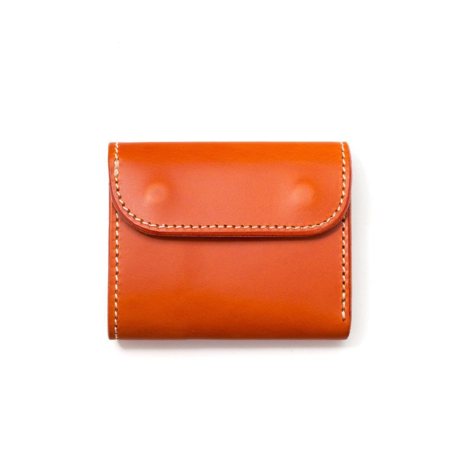 Accessories Opus Opus | Opus Japan Mini Tri-Fold Wallet Orange