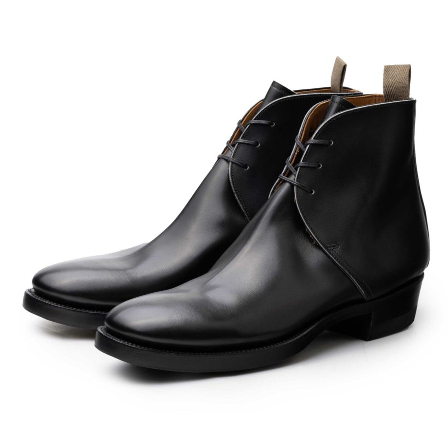 Clothing Clinch by Brass Tokyo Clinch | Clinch George Boots Cn Black Calf