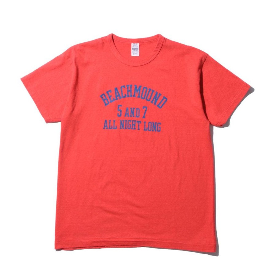 Clothing Warehouse & Co T-Shirts & Undershirts | Warehouse & Co Lot. 4064 'Beachmound' T-Shirt Red