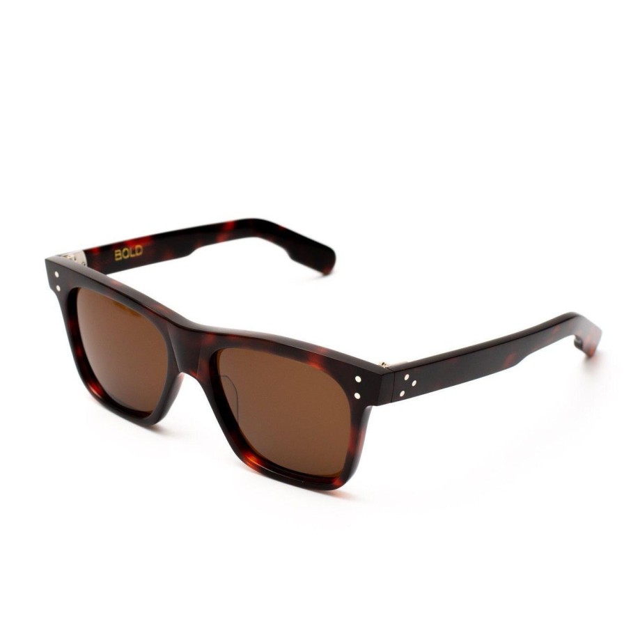 Accessories Bold London Eyewear Bold London Eyewear | Bold Norton Sunglasses Dark Tortoiseshell