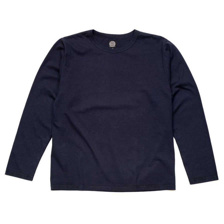 Clothing Jelado T-Shirts & Undershirts | Jelado L/S T-Shirt Navy