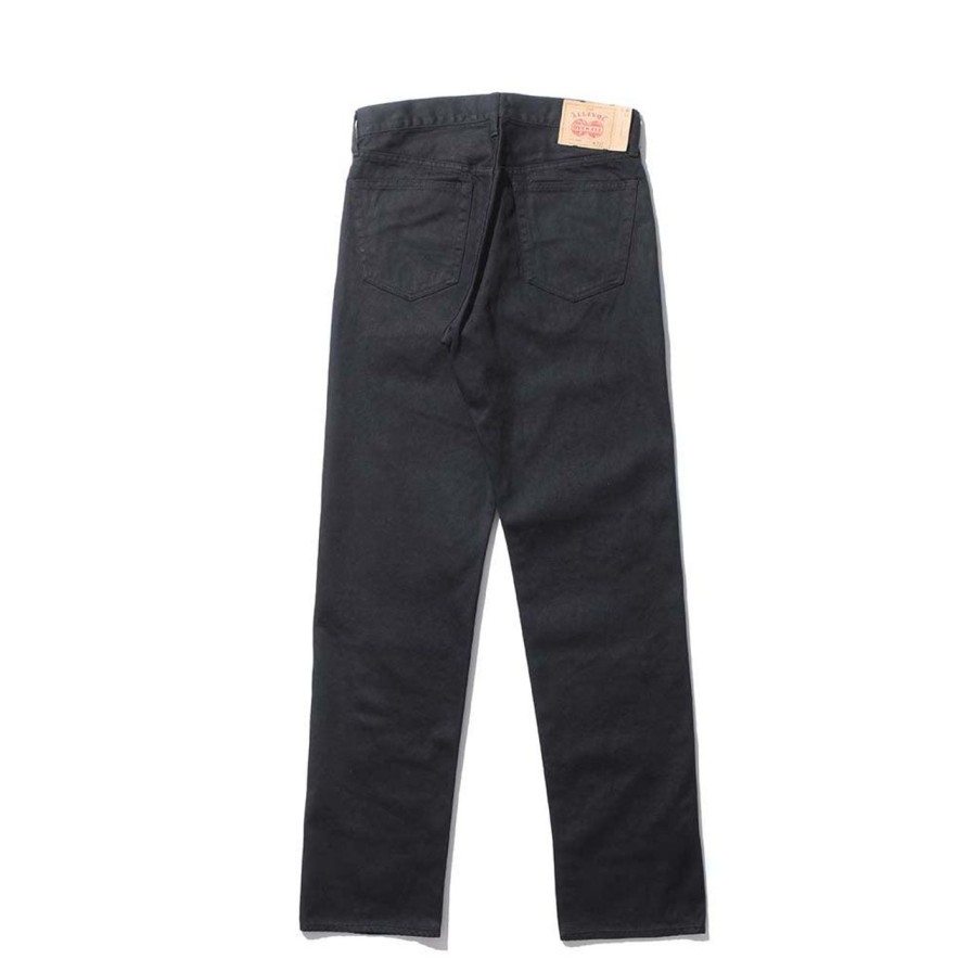 Clothing Allevol Jeans | Allevol 'Roku Roku' 66 Denim Jean Black