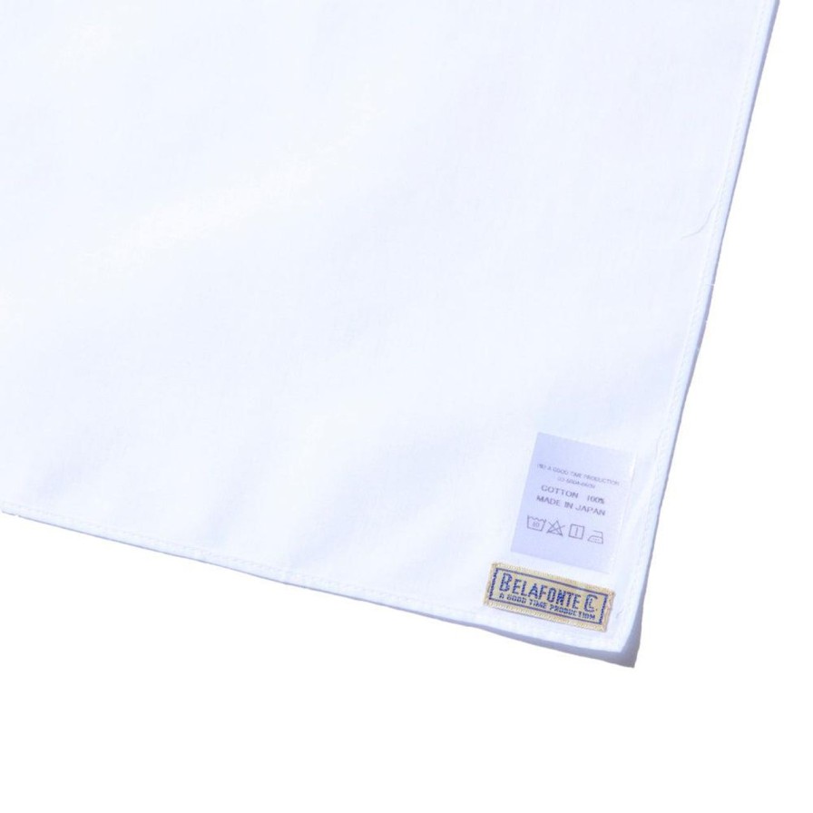 Accessories Belafonte Ragtime Clothing | Belafonte Ragtime Fuji Souvenir Handkerchief White