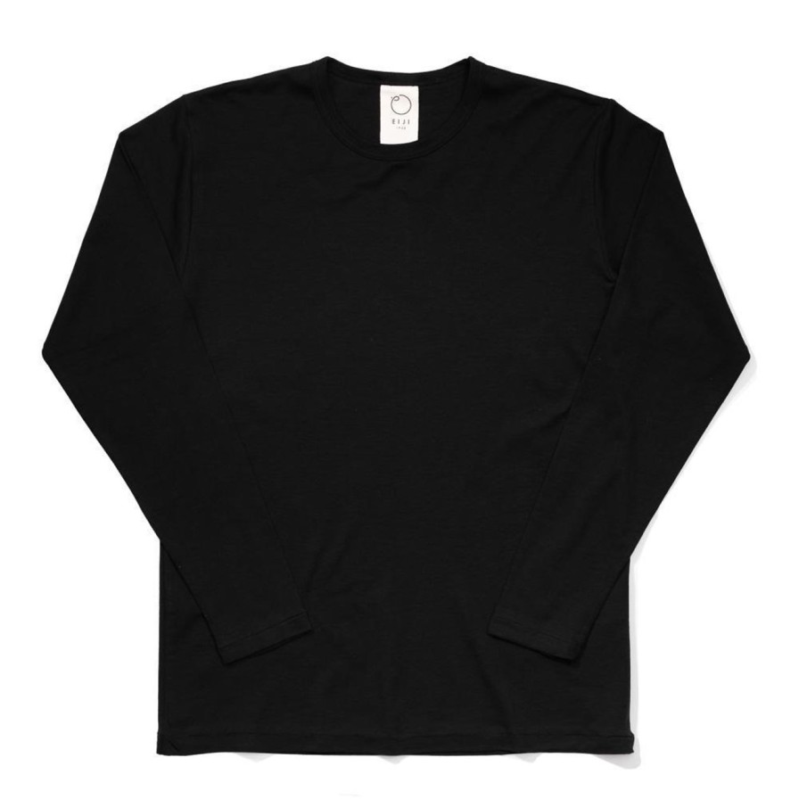 Clothing Eiji T-Shirts & Undershirts | Eiji Long Sleeve Tee Black