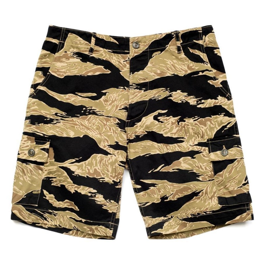 Clothing Buzz Rickson's Shorts | Buzz Rickson'S Gold Tiger Shorts