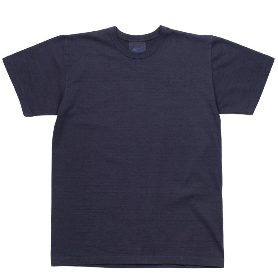 Clothing Allevol T-Shirts & Undershirts | Allevol Heavy Duty Crew Neck T-Shirt Navy