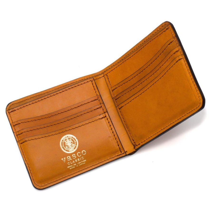 Accessories Vasco Vasco | Vasco Vsc-700 Leather Voyage Short Bi-Fold Wallet Meal