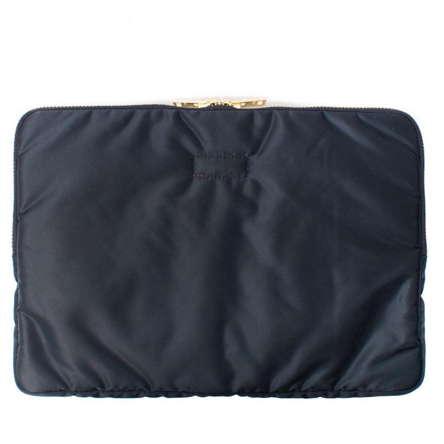 Accessories Porter Yoshida & Co Porter Yoshida & Co | Porter Yoshida & Co Tanker Series Document Case Iron Blue