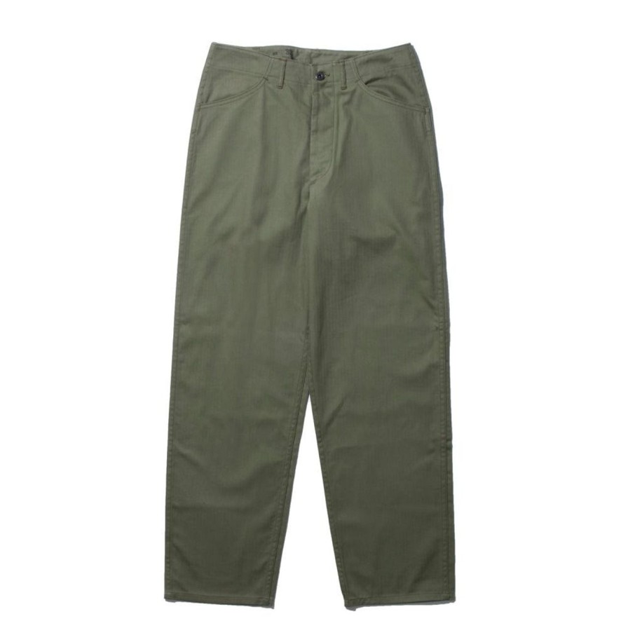 Clothing The Real McCoy's Pants & Trousers | The Real Mccoy'S N-3 Utility Trousers (Model 220) Olive