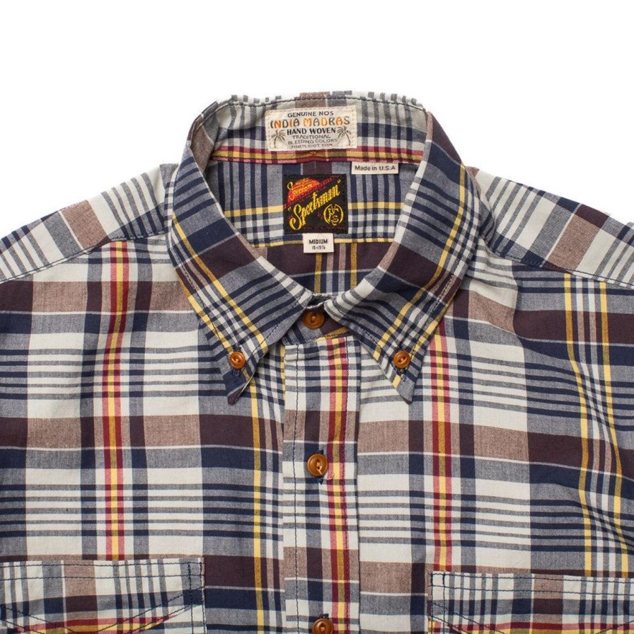 Clothing Mister Freedom Shirts | Mister Freedom Berkeley Shirt Nos Madras Plaid