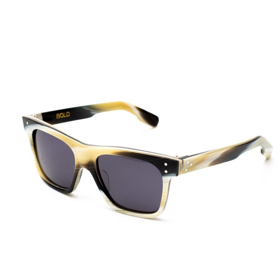 Accessories Bold London Eyewear Bold London Eyewear | Bold Norton Sunglasses Horn Yellow