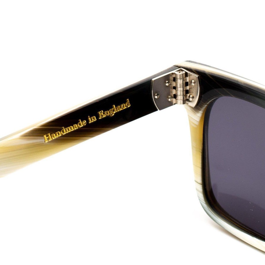 Accessories Bold London Eyewear Bold London Eyewear | Bold Norton Sunglasses Horn Yellow