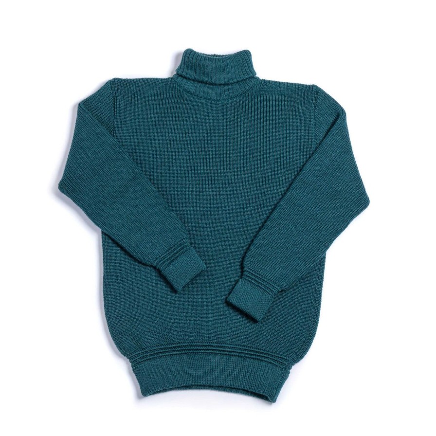 Clothing Heimat Knitwear | Heimat U-Boat Roll Neck Nordsee