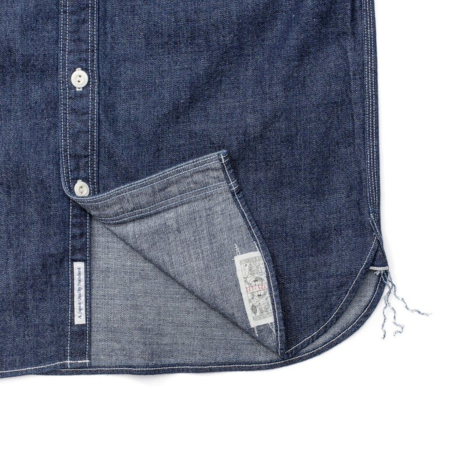 Clothing Pherrow's Shirts | Pherrow'S 770Ws Chambray Shirt Denim