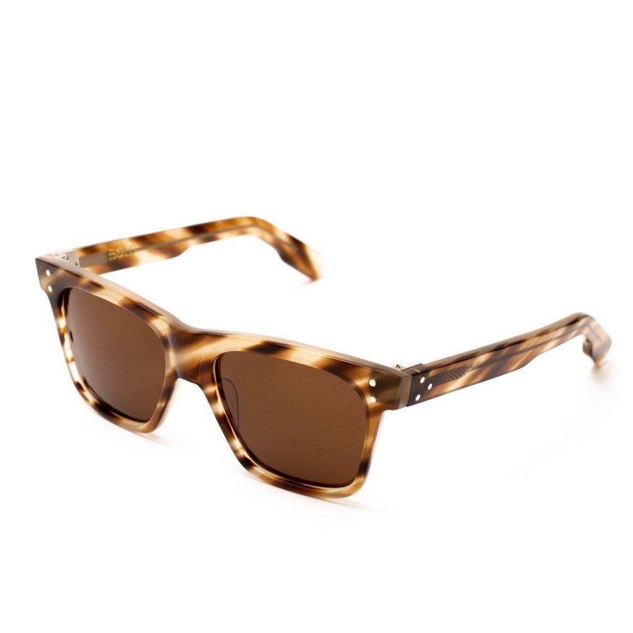 Accessories Bold London Eyewear Bold London Eyewear | Bold Norton Sunglasses Horn Brown