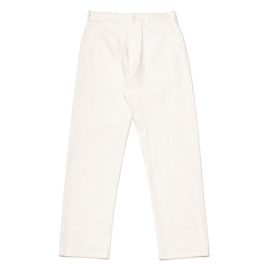 Clothing Allevol Pants & Trousers | Allevol Ernest Utility Trousers Brilliant White