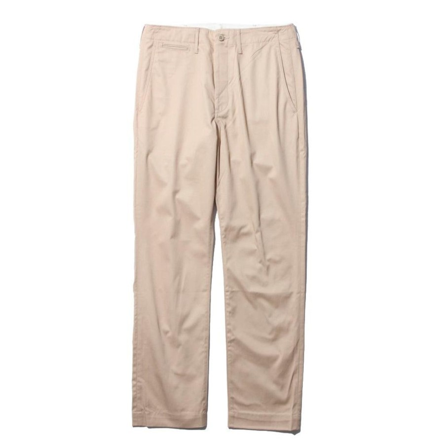 Clothing Full Count Chinos | Full Count Tapered Chino Trousers Beige