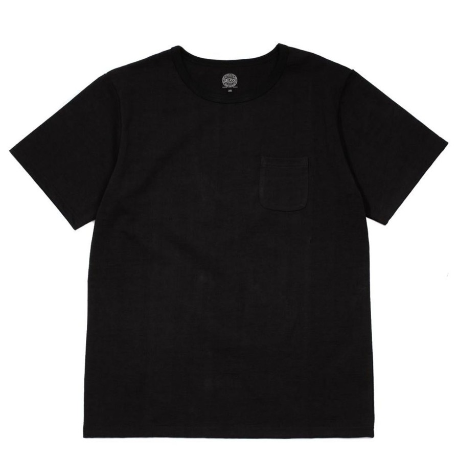 Clothing Jelado T-Shirts & Undershirts | Jelado Loopwheel Pocket Tee Black