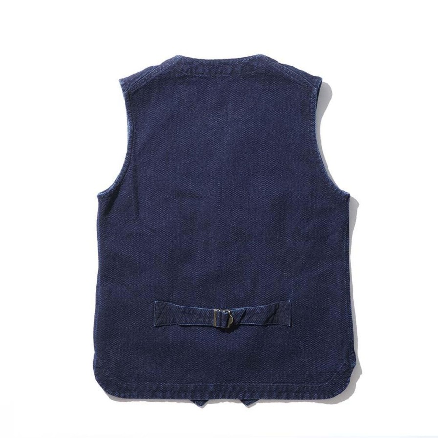 Clothing Soundman Vests | Soundman Marcy Vest Indigo