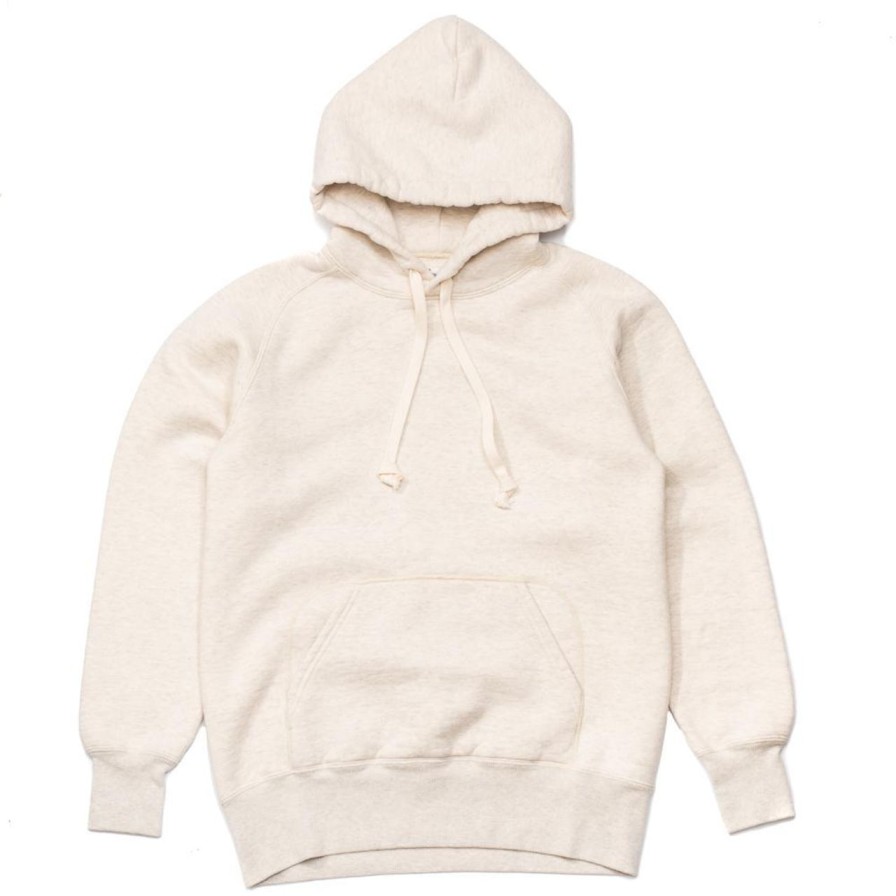 Clothing Pherrow's Sweatshirts & Hoodies | Pherrow'S 22W-P Vsw-Parka Hooded Sweatshirt Oatmeal