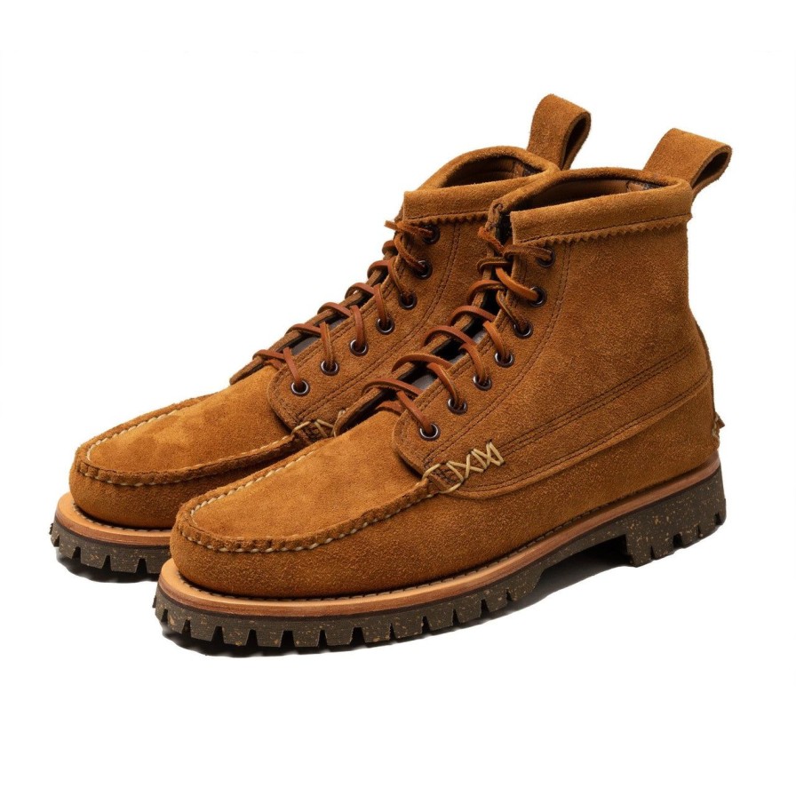 Clothing Yuketen Yuketen | Yuketen Angler Boots W/Cortina Sole Fo G Brown