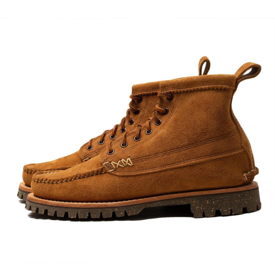 Clothing Yuketen Yuketen | Yuketen Angler Boots W/Cortina Sole Fo G Brown