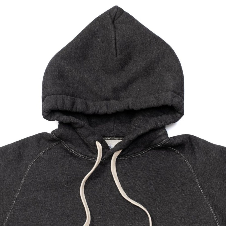 Clothing Pherrow's Sweatshirts & Hoodies | Pherrow'S 22W-P Vsw-Parka Hooded Sweatshirt Charcoal