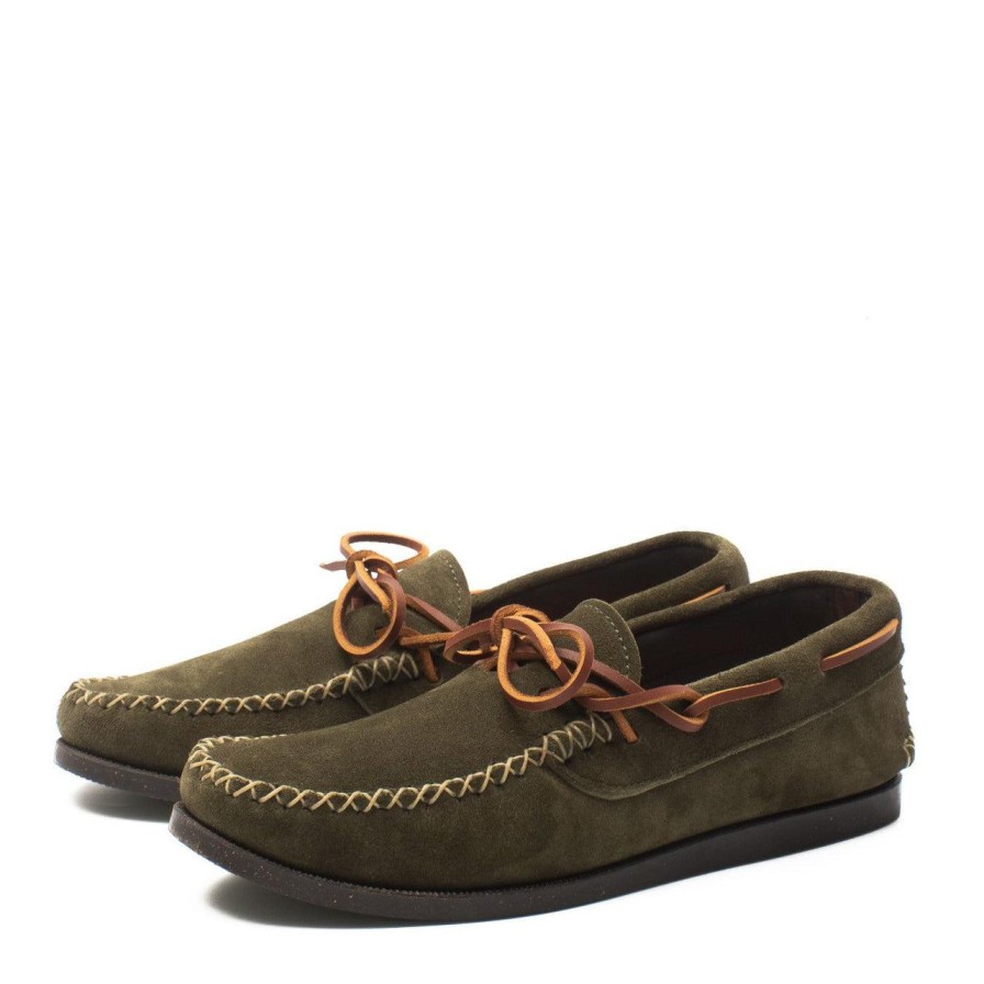 Clothing Yuketen Yuketen | Yuketen Canoe Moc W/ Camp Sole Fo Olive