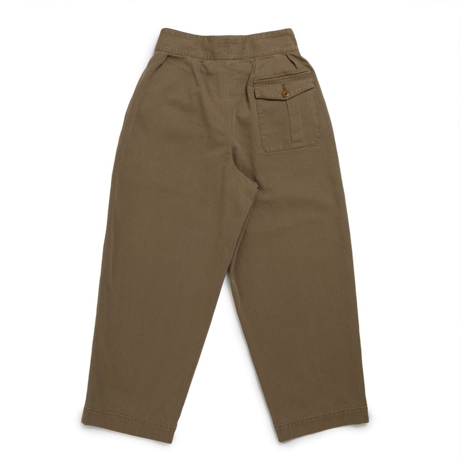 Clothing Haversack Chinos | Haversack Herringbone Gurkha Pants Brown