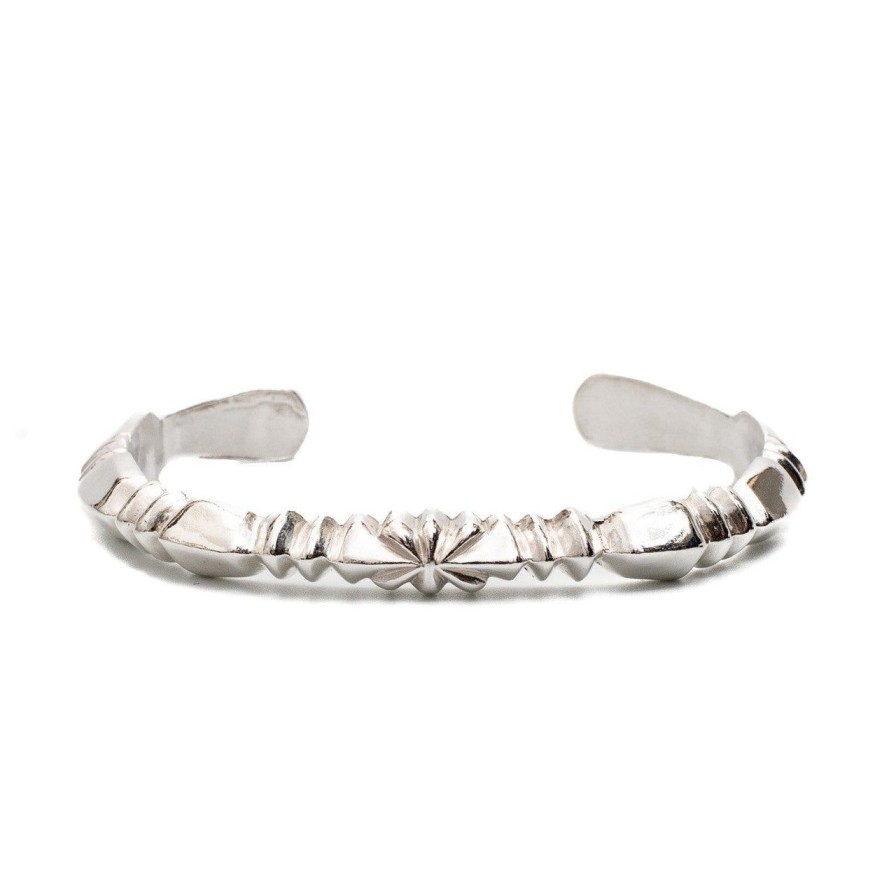 Accessories First Arrow's First Arrow'S | First Arrow'S Butterfly Sand Cast Plain Bangle Br-284