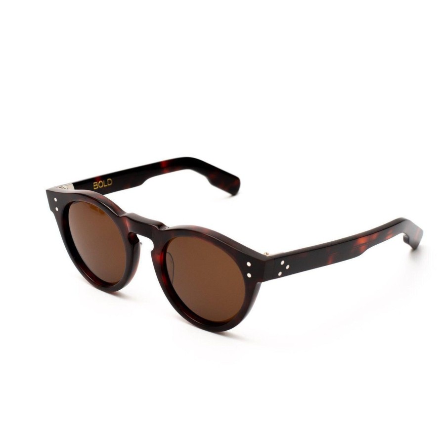 Accessories Bold London Eyewear Bold London Eyewear | Bold Brushfield Sunglasses Dark Tortoiseshell