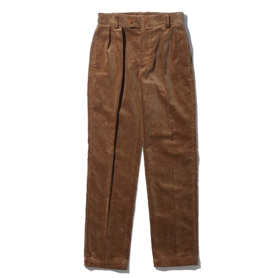 Clothing Soundman Pants & Trousers | Soundman Clarke Trousers Corduroy Camel