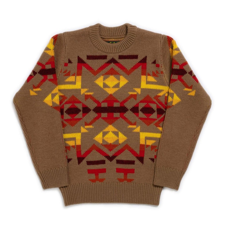 Clothing Jelado Knitwear | Jelado Newberry Knit Sweater Peanut