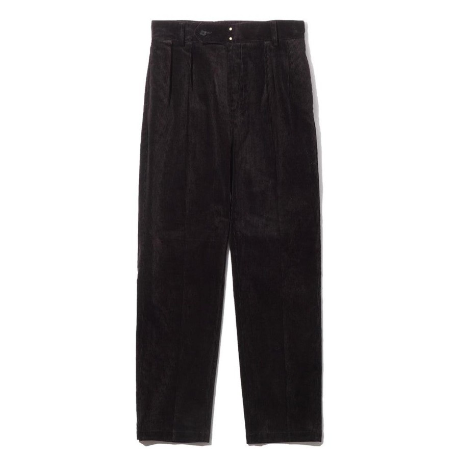 Clothing Soundman Pants & Trousers | Soundman Clarke Trousers Corduroy Black