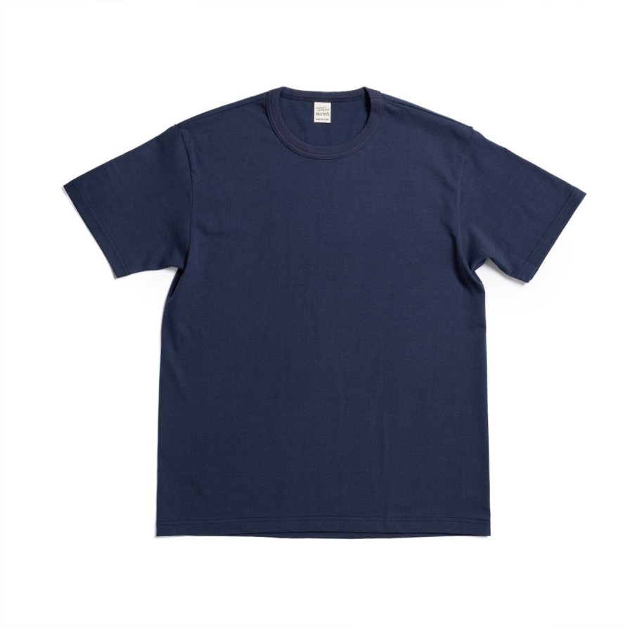 Clothing The Real McCoy's T-Shirts & Undershirts | The Real Mccoy'S 2Pcs Pack Tee Navy